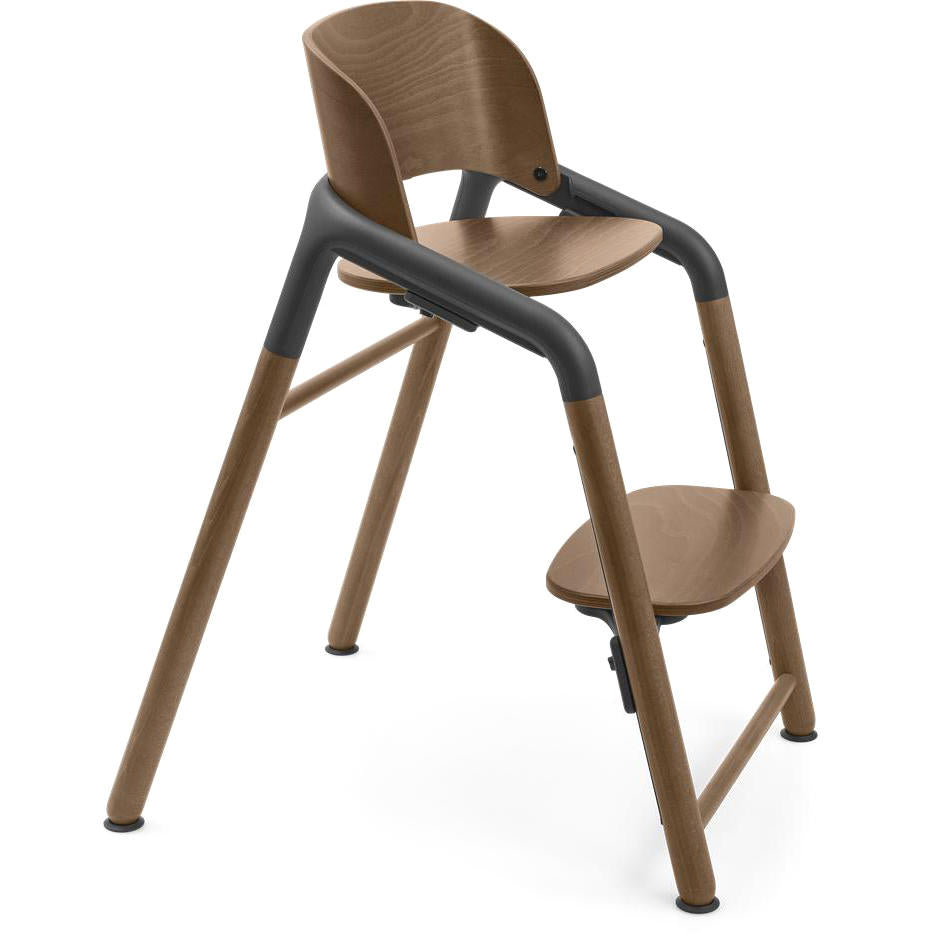bugaboo giraffe black Bugaboo Giraffe Complete High Chair Warm Wood/Gray