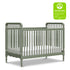 Namesake Liberty 3-in-1 Convertible Spindle Crib with Toddler Bed Conversion Kit