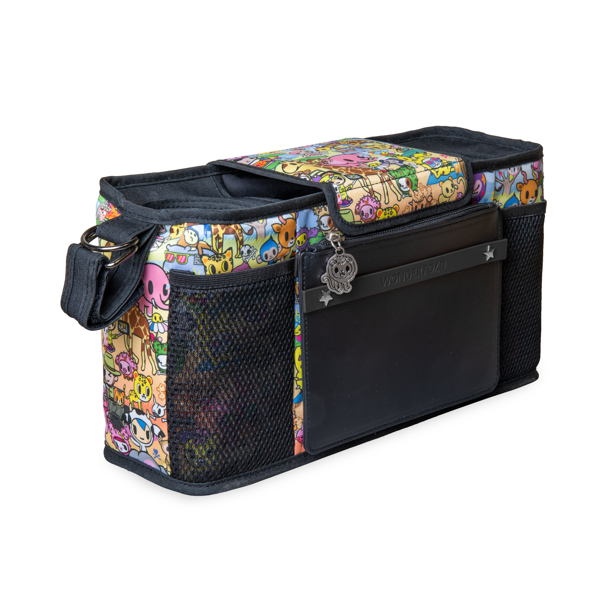WonderFold Parent Console with Insulated Cup Holders