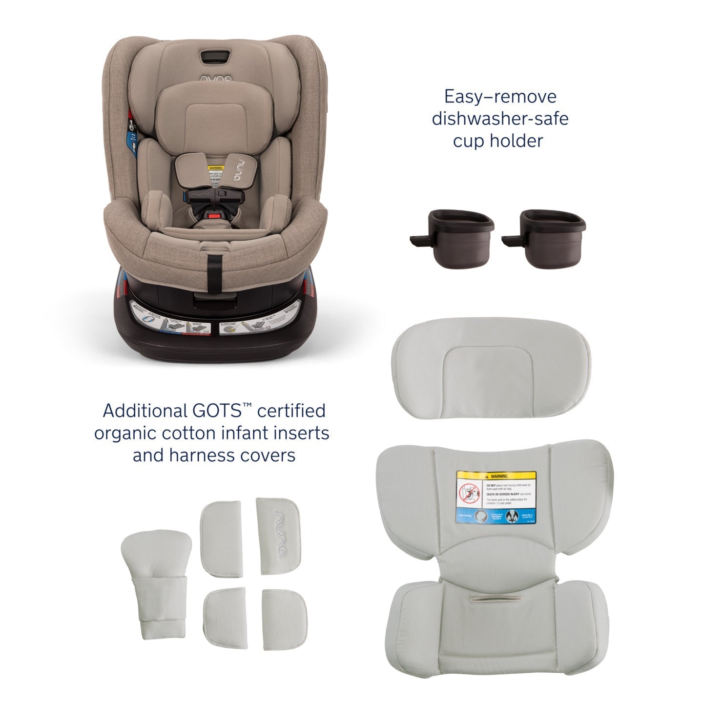 Nuna Revv Rotating Convertible Car Seat