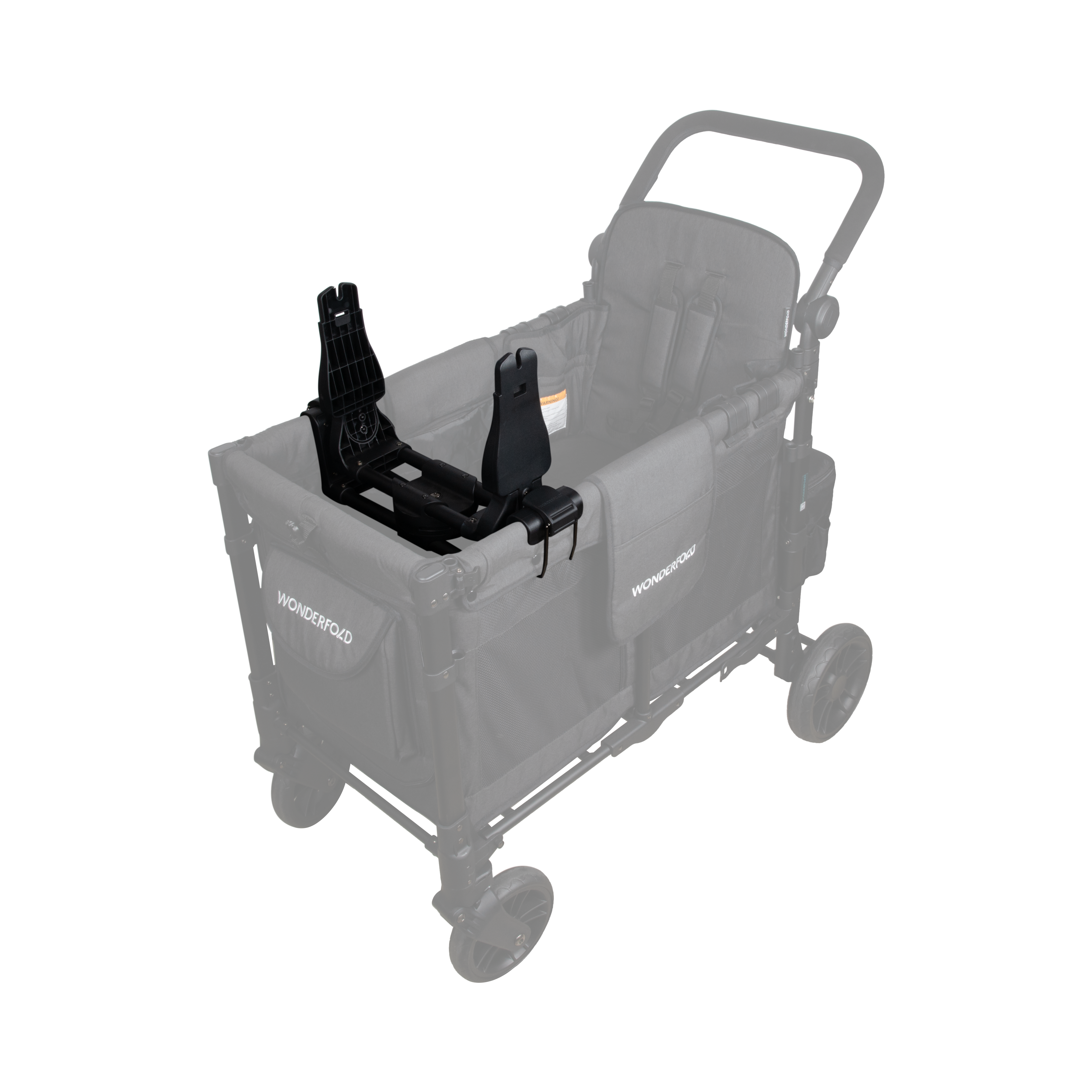 stroller wagons with universal car seat adapter Wonderfold
