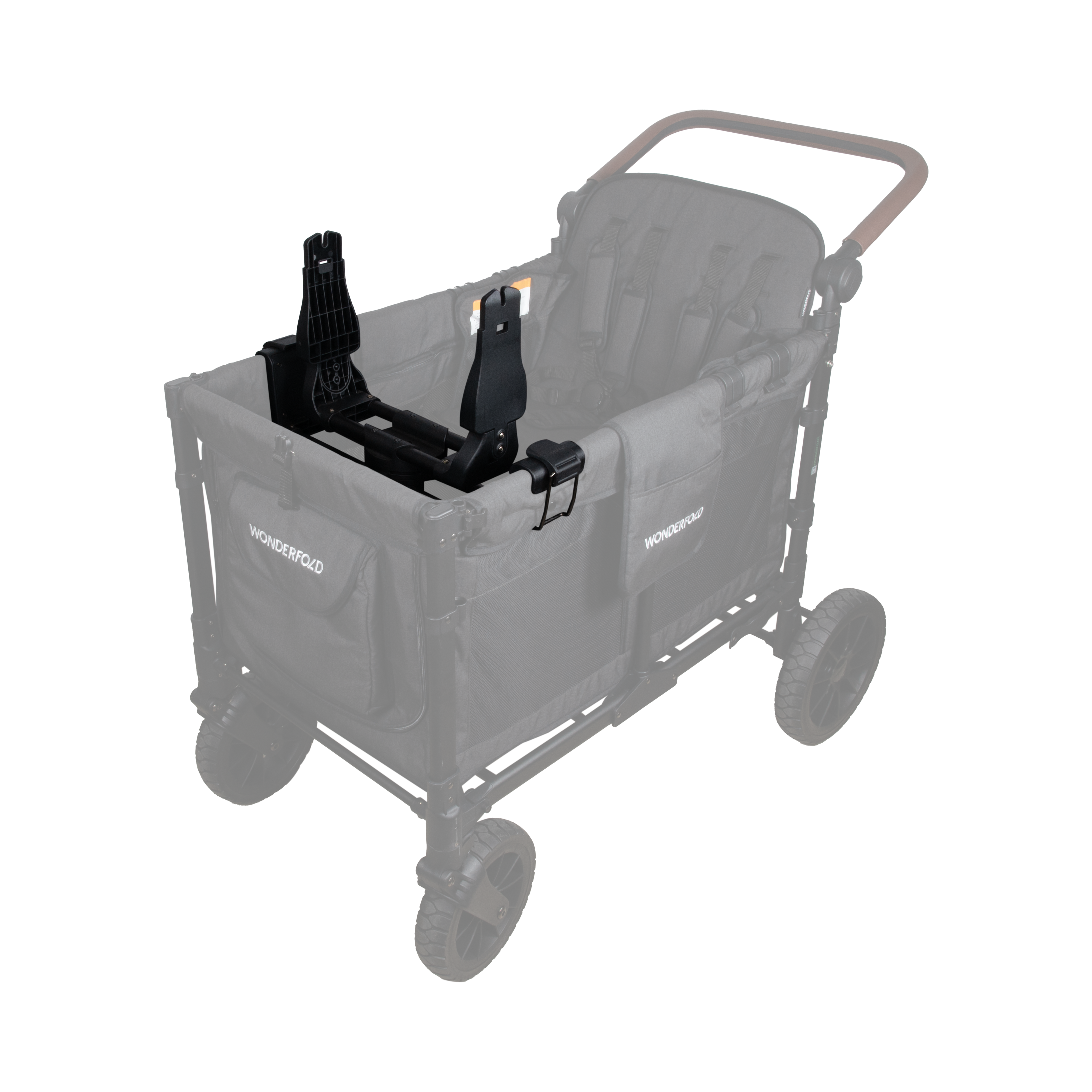 stroller wagon compatible with nuna pipa WonderFold W4 Car Seat Adapter