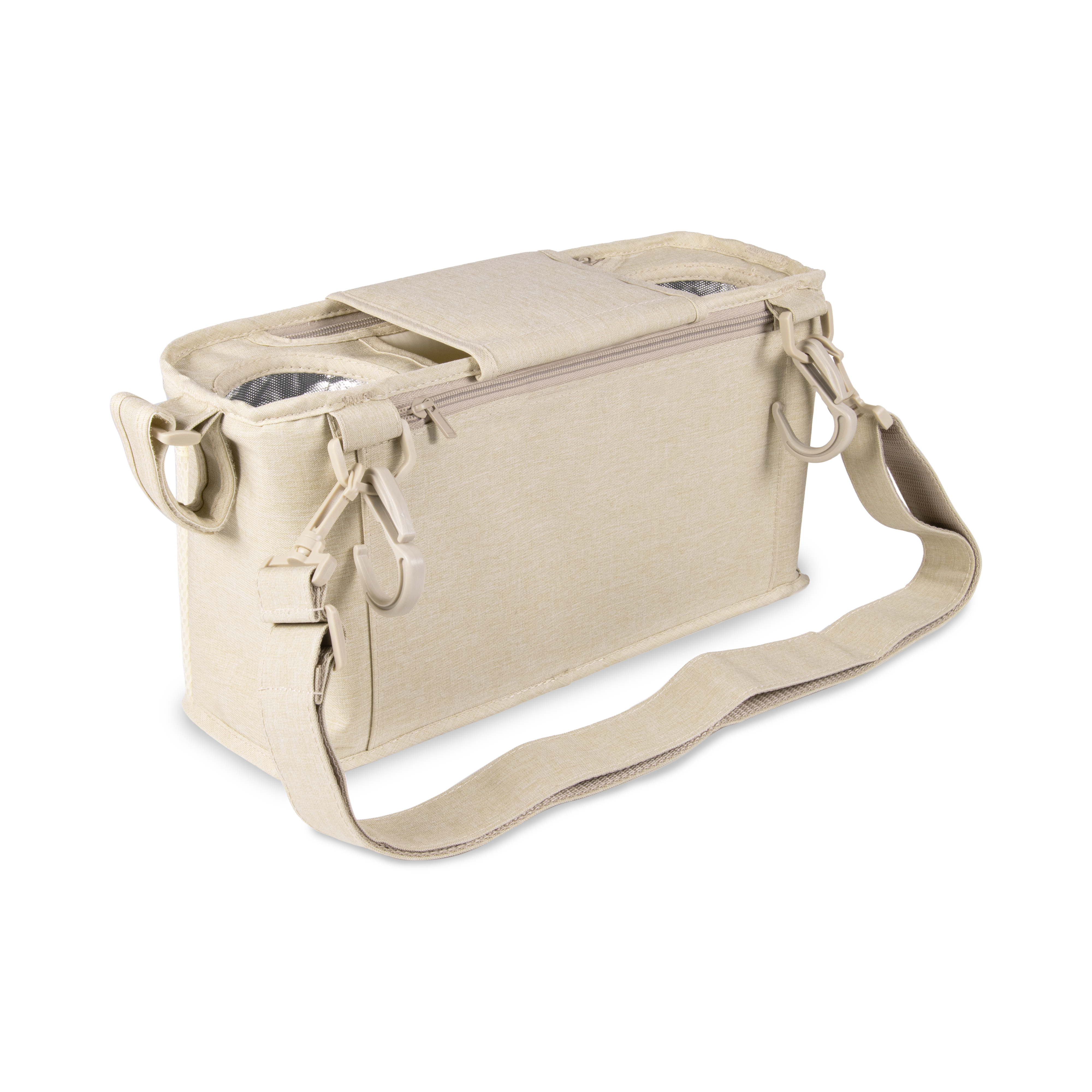 WonderFold Parent Console with Insulated Cup Holders