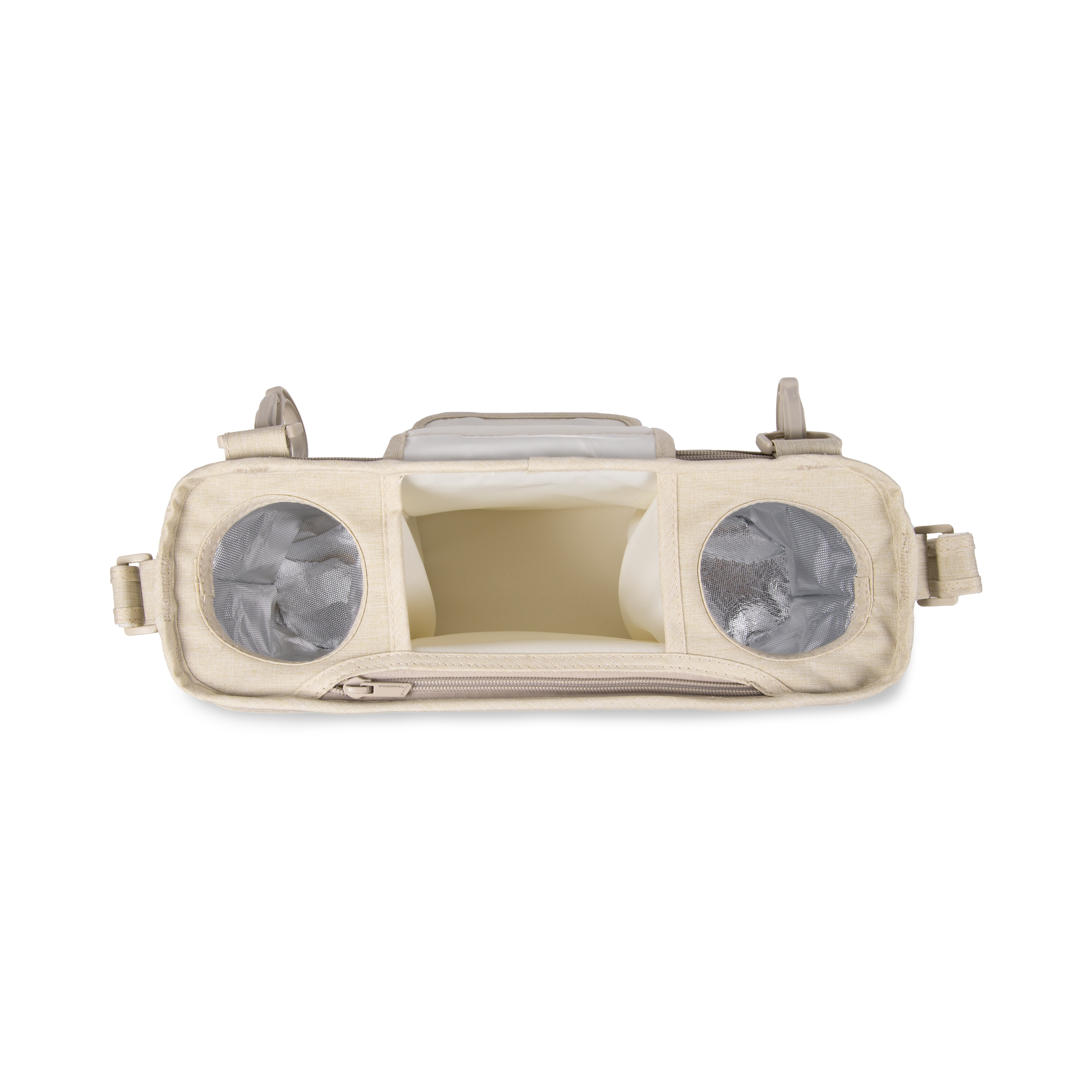 WonderFold Parent Console with Insulated Cup Holders