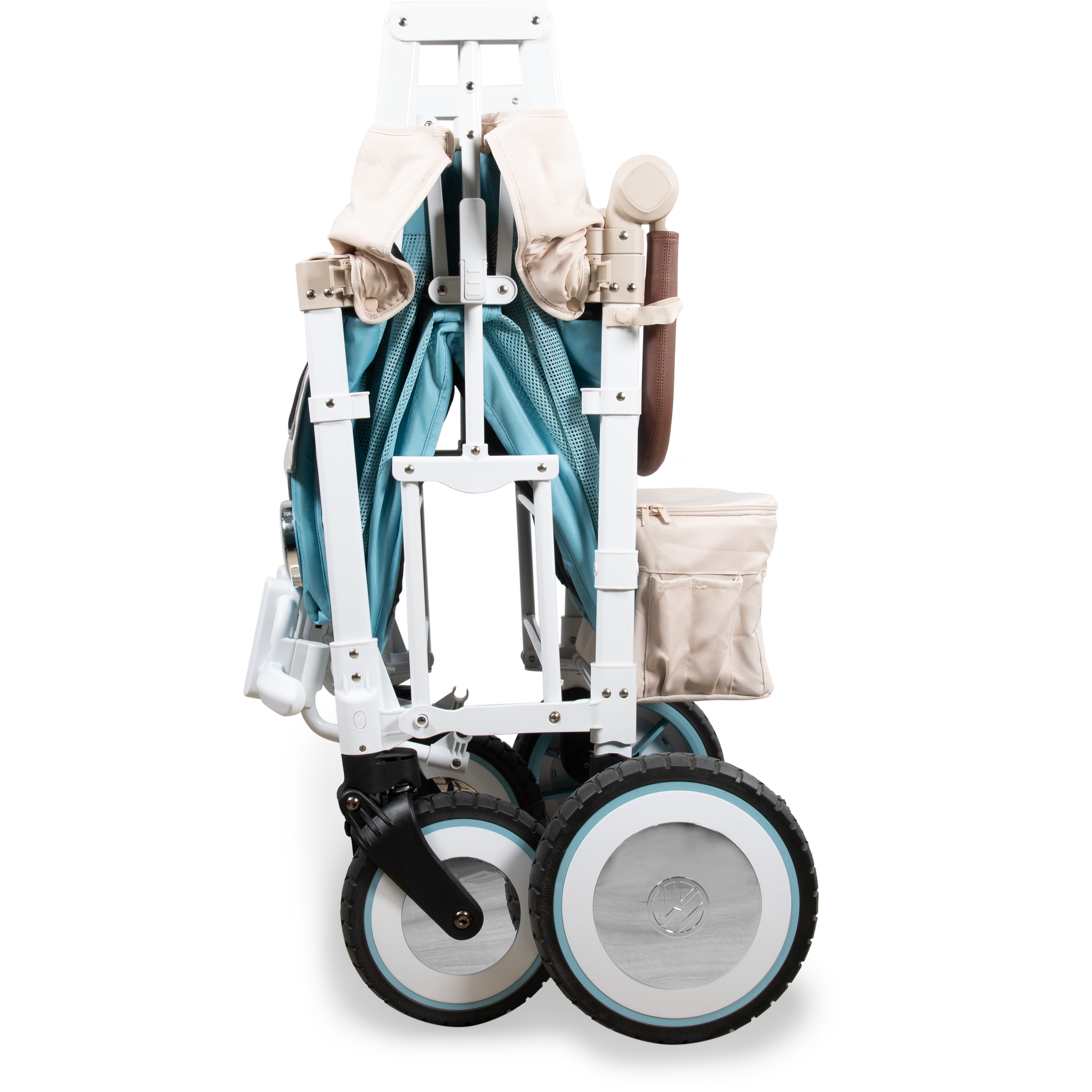 vw bus stroller wagon WonderFold VW2 Volkswagen Stroller Wagon Bondi Blue