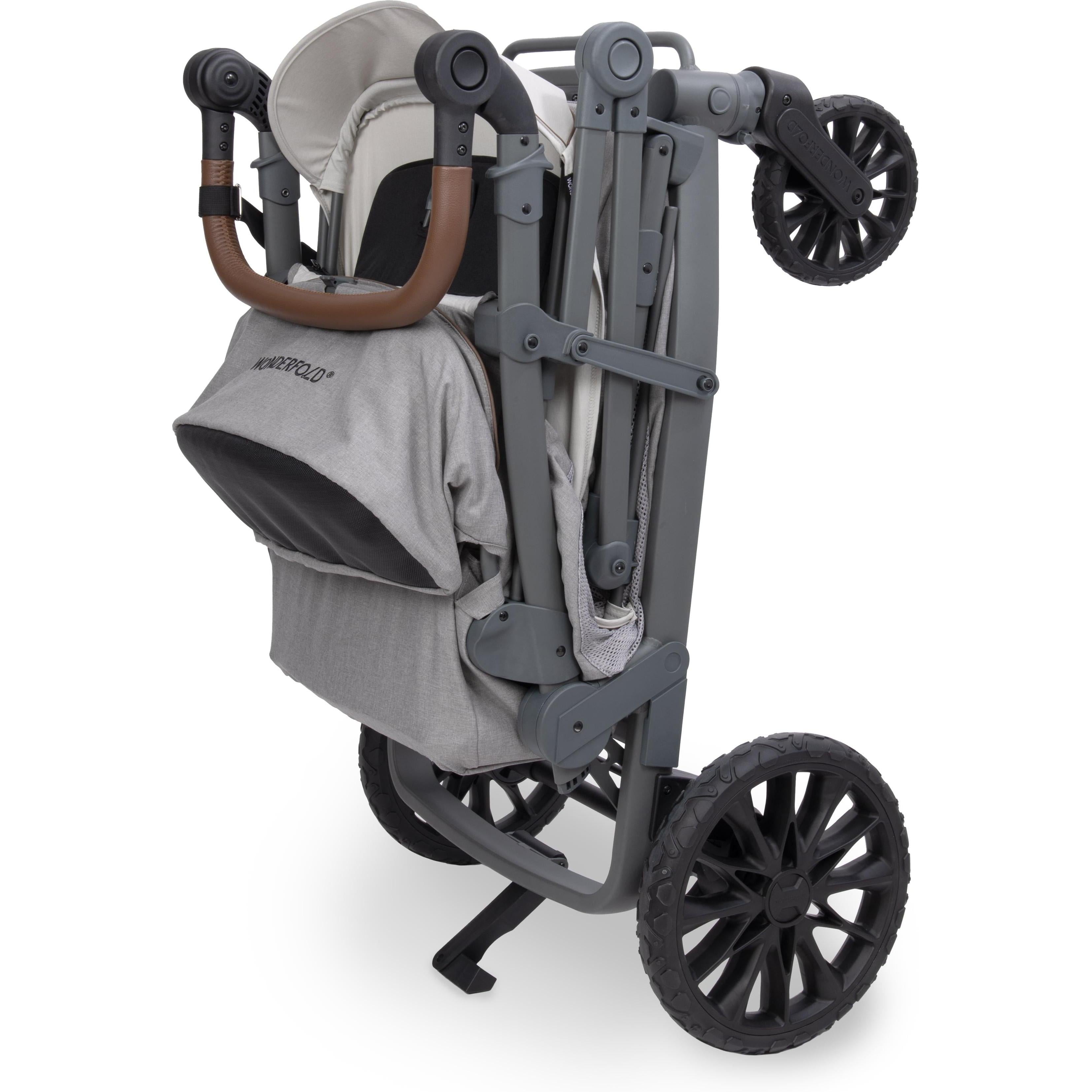 two seater wagon stroller WonderFold L2 Double (2 Seater) Stroller Wagon