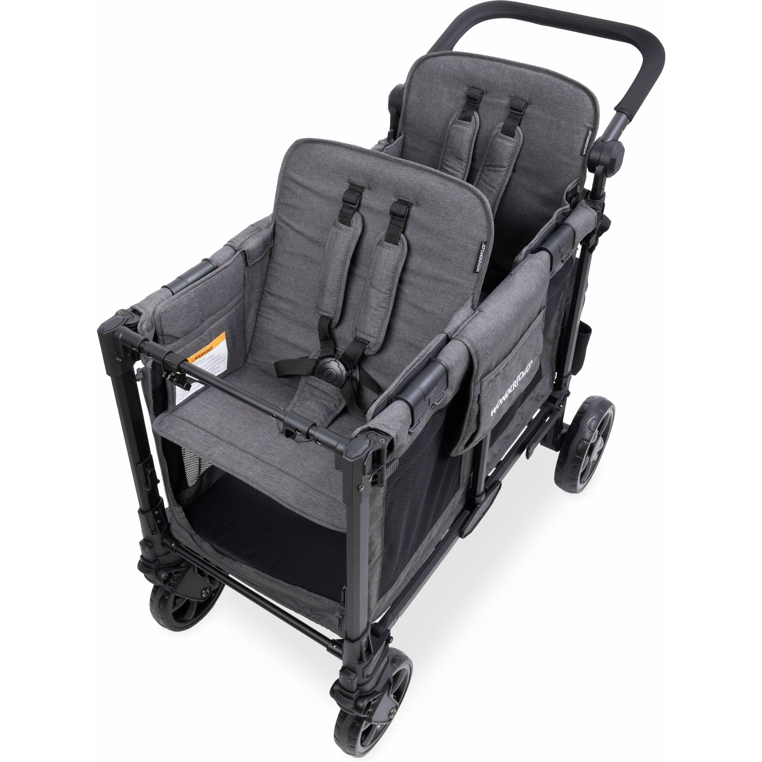 WonderFold W2 Elite Pro Double Stroller Wagon (2 Seater)