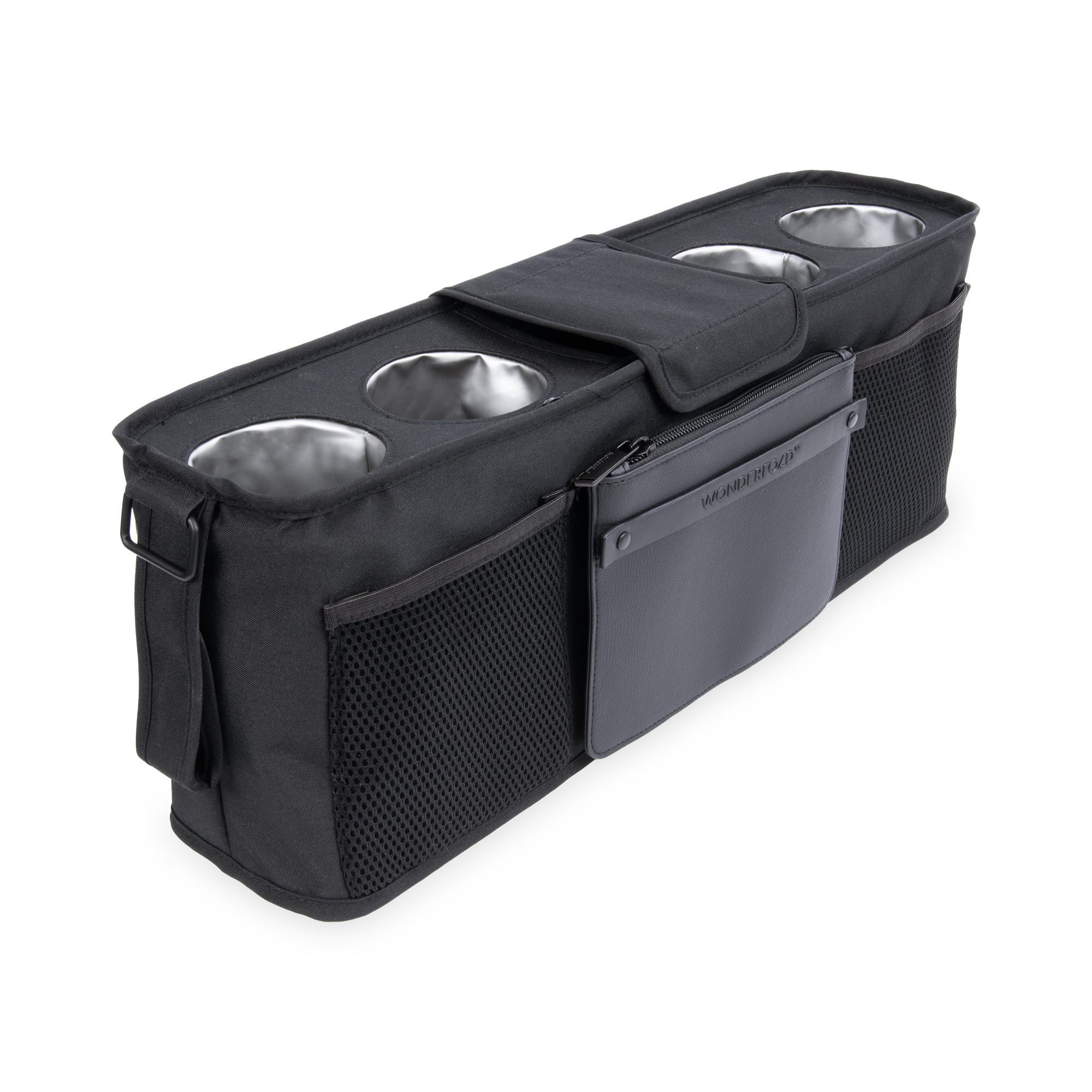 WonderFold Parent Console with Insulated Cup Holders