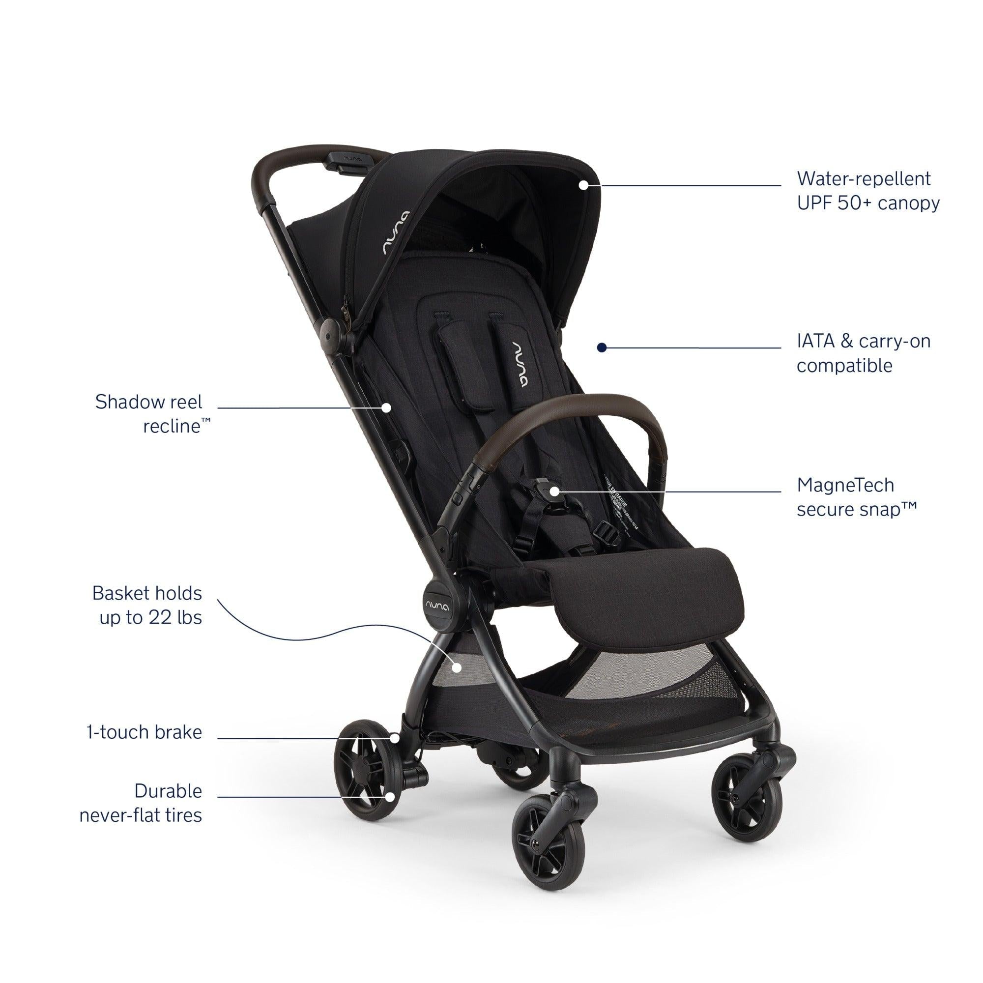 Nuna VIAA Cabn Stroller | PRE-ORDER | SHIPS IN JULY