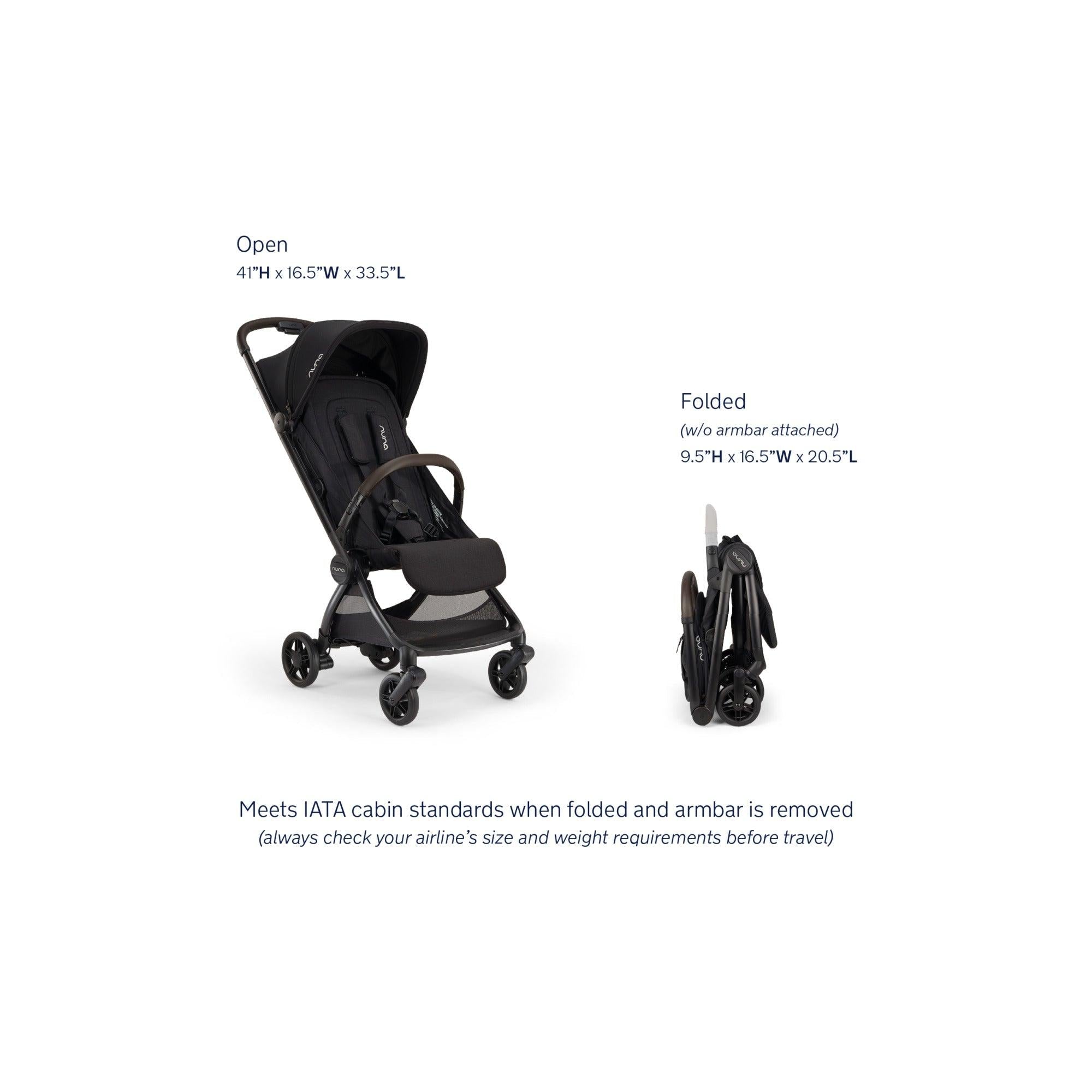 Nuna VIAA Cabn Stroller | PRE-ORDER | SHIPS IN JULY