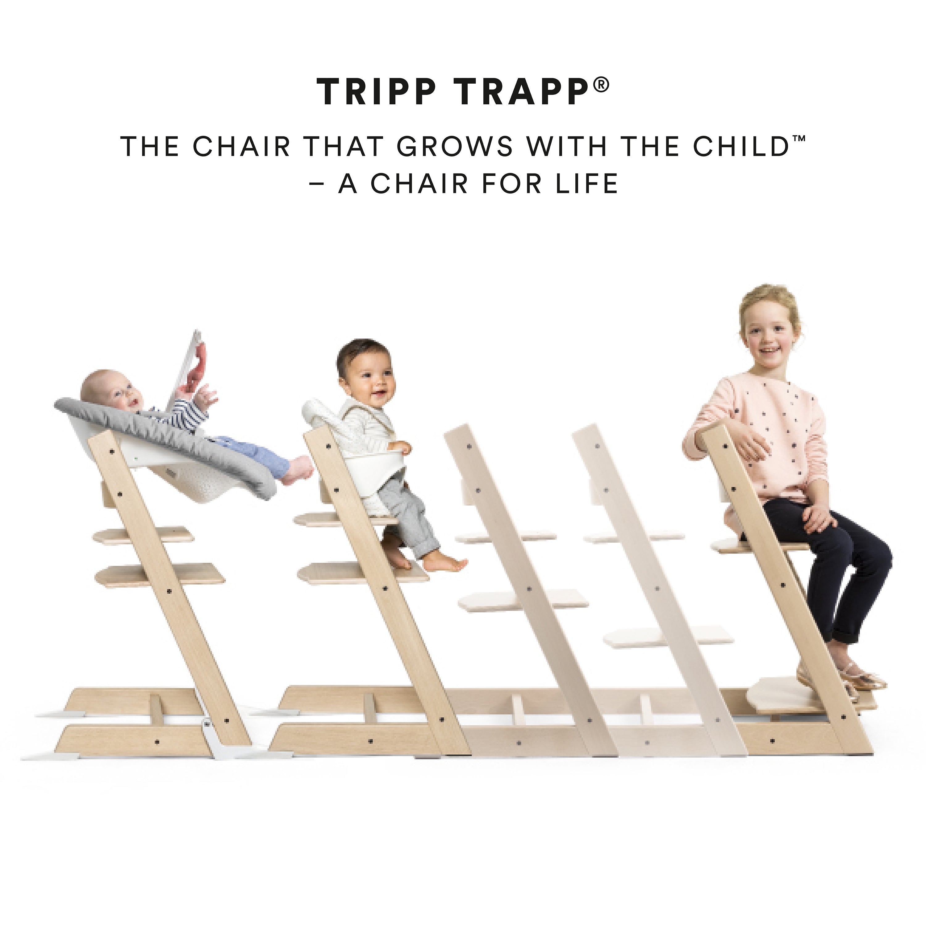 stokke newborn set Stokke Tripp Trapp Newborn Set (Grey)
