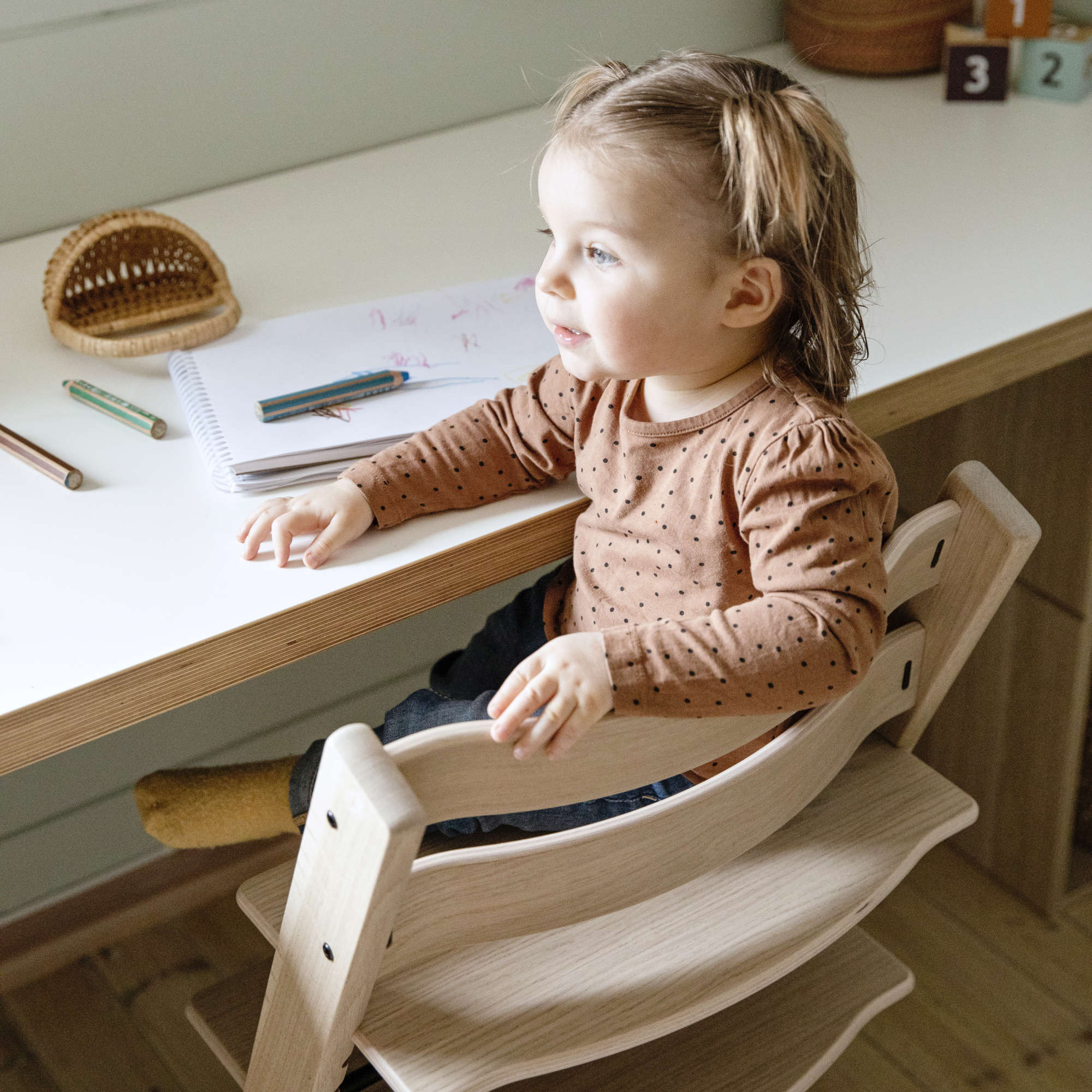 stokke tripp trapp high chair oak Stokke Tripp Trapp Chair Oak – Lakeland Baby and Teen Furniture