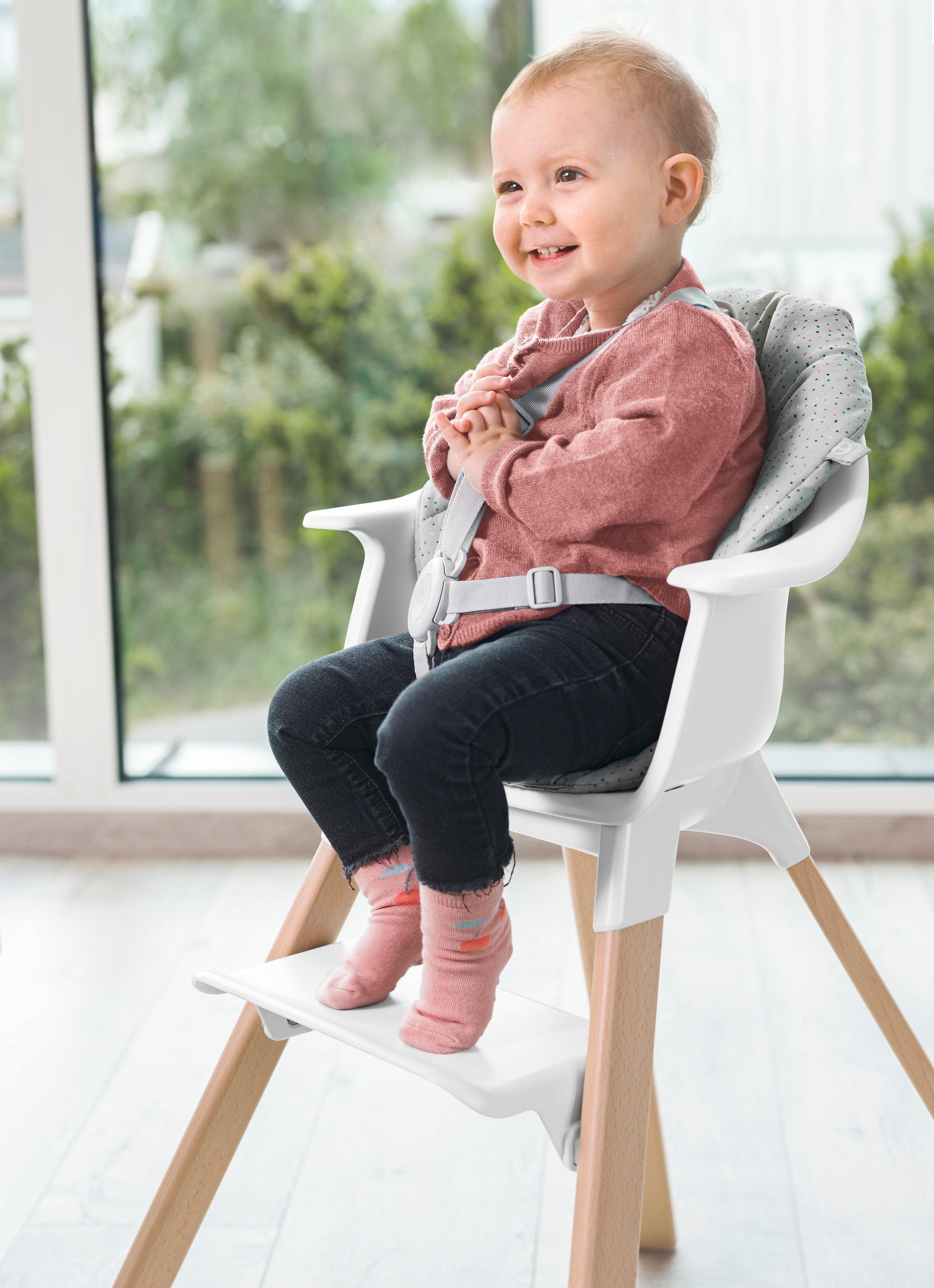 clikk stokke high chair Stokke Clikk High Chair (White)