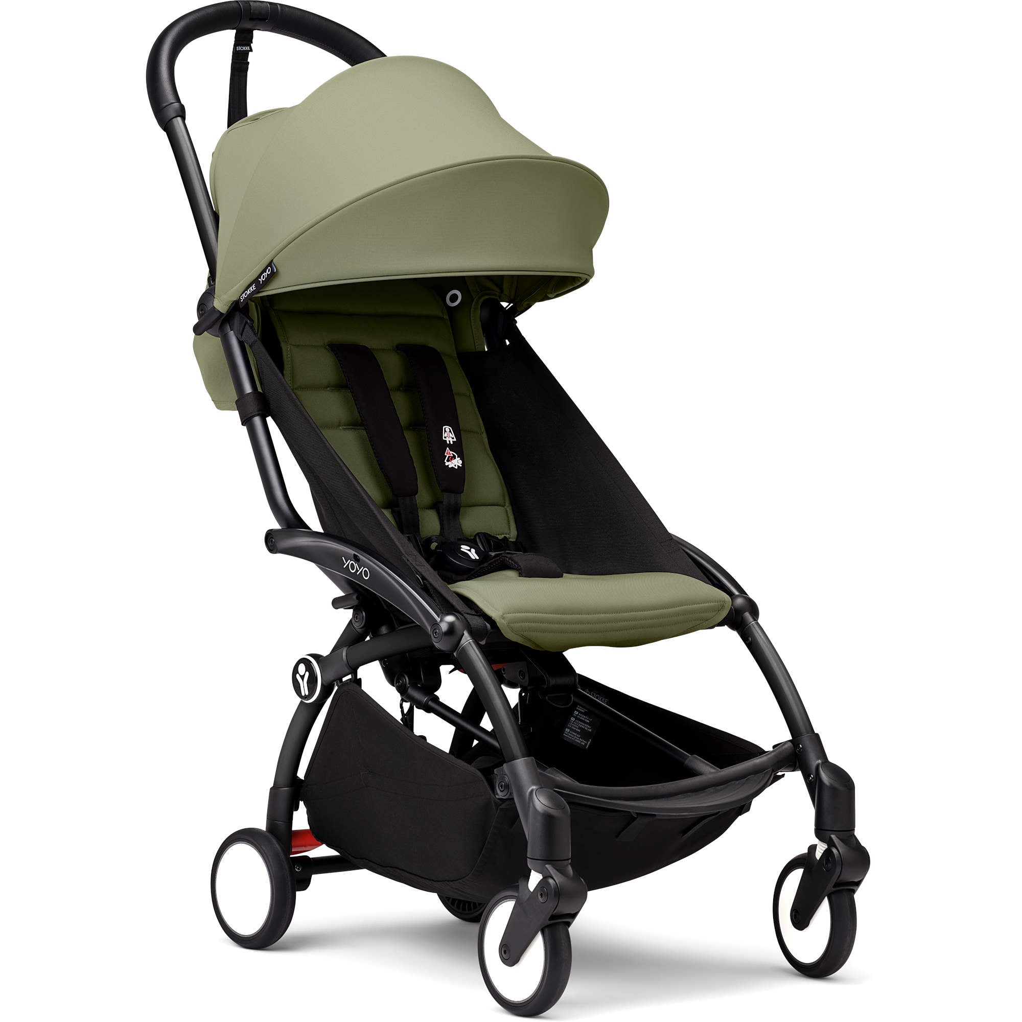 Stokke YOYO³ Newborn to Toddler Stroller Bundle, Olive