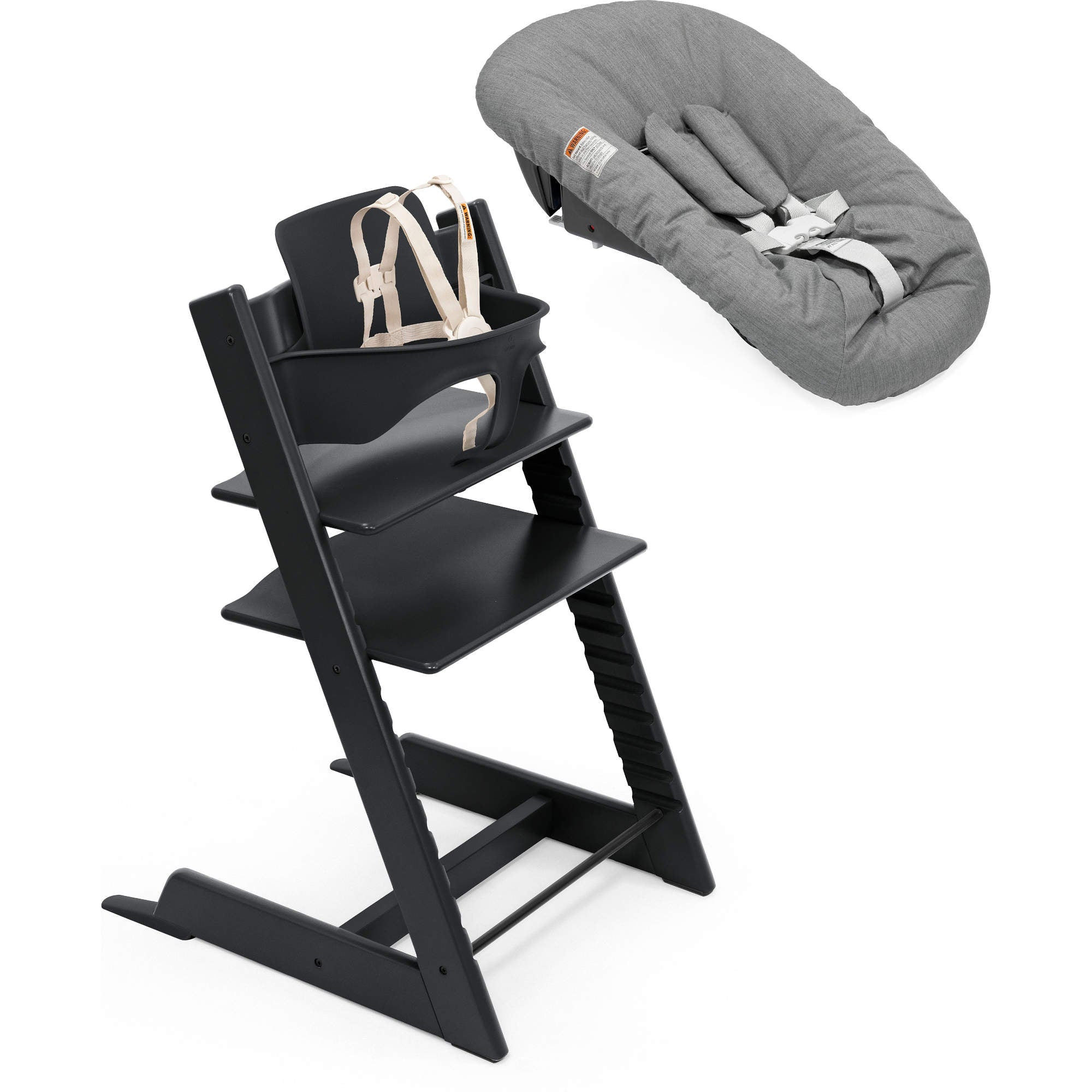 stokke tripp trapp chair with newborn set Stokke Tripp Trapp High Chair² with Newborn Set