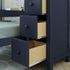 Jackpot Deluxe MAYFAIR1 Full over Twin L-Shaped Bunk with Desk + Storage
