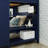 Jackpot Deluxe MAYFAIR1 Full over Twin L-Shaped Bunk with Desk + Storage