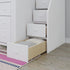Jackpot Deluxe BUXTON4 Full over Twin L-Shaped Bunk with Staircase + Desk + Storage