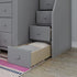 Jackpot Deluxe BUXTON4 Full over Twin L-Shaped Bunk with Staircase + Desk + Storage