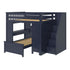 Jackpot Deluxe BUXTON4 Full over Twin L-Shaped Bunk with Staircase + Desk + Storage