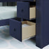 Jackpot Deluxe BUXTON4 Full over Twin L-Shaped Bunk with Staircase + Desk + Storage