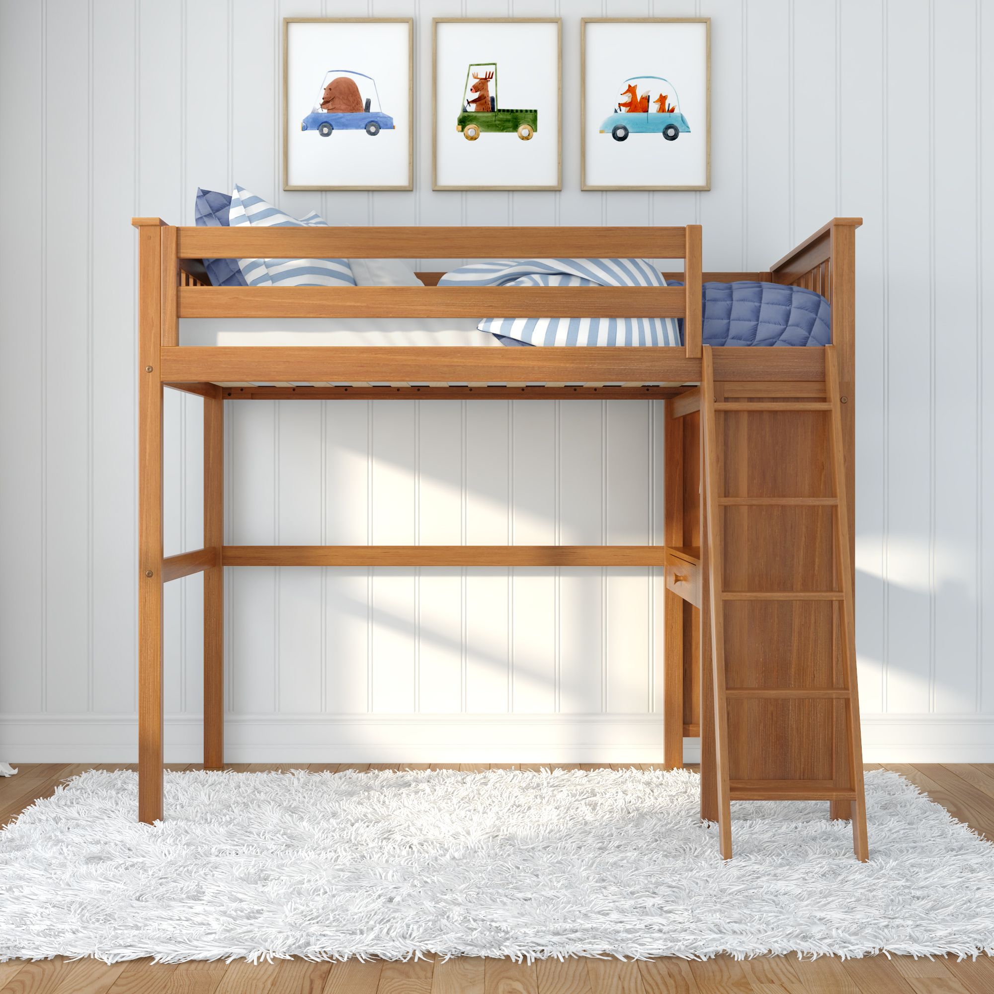 Jackpot Deluxe Canterbury All in One Study Loft Bed