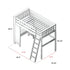 Jackpot Deluxe Canterbury All in One Study Loft Bed