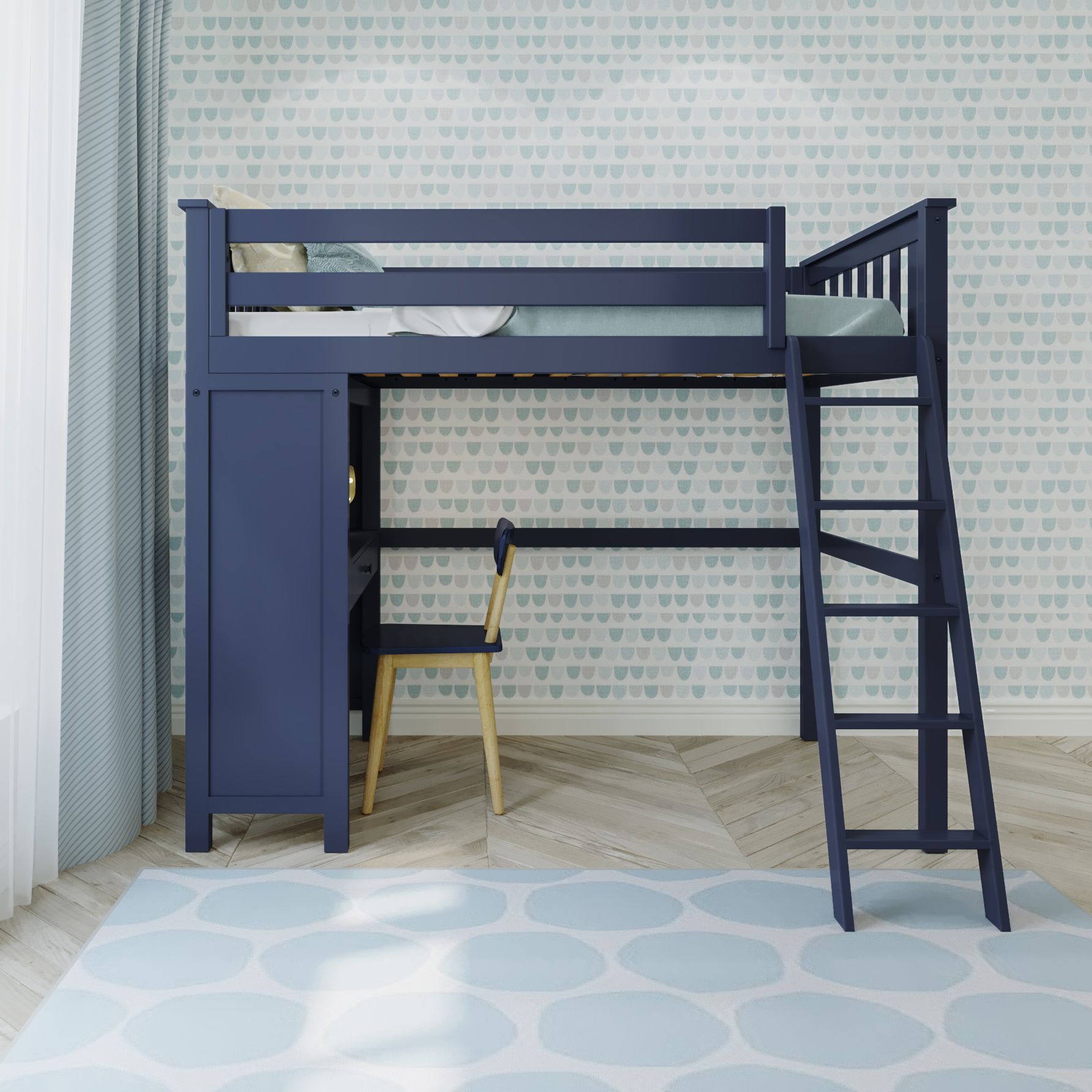 Jackpot Deluxe Canterbury All in One Study Loft Bed
