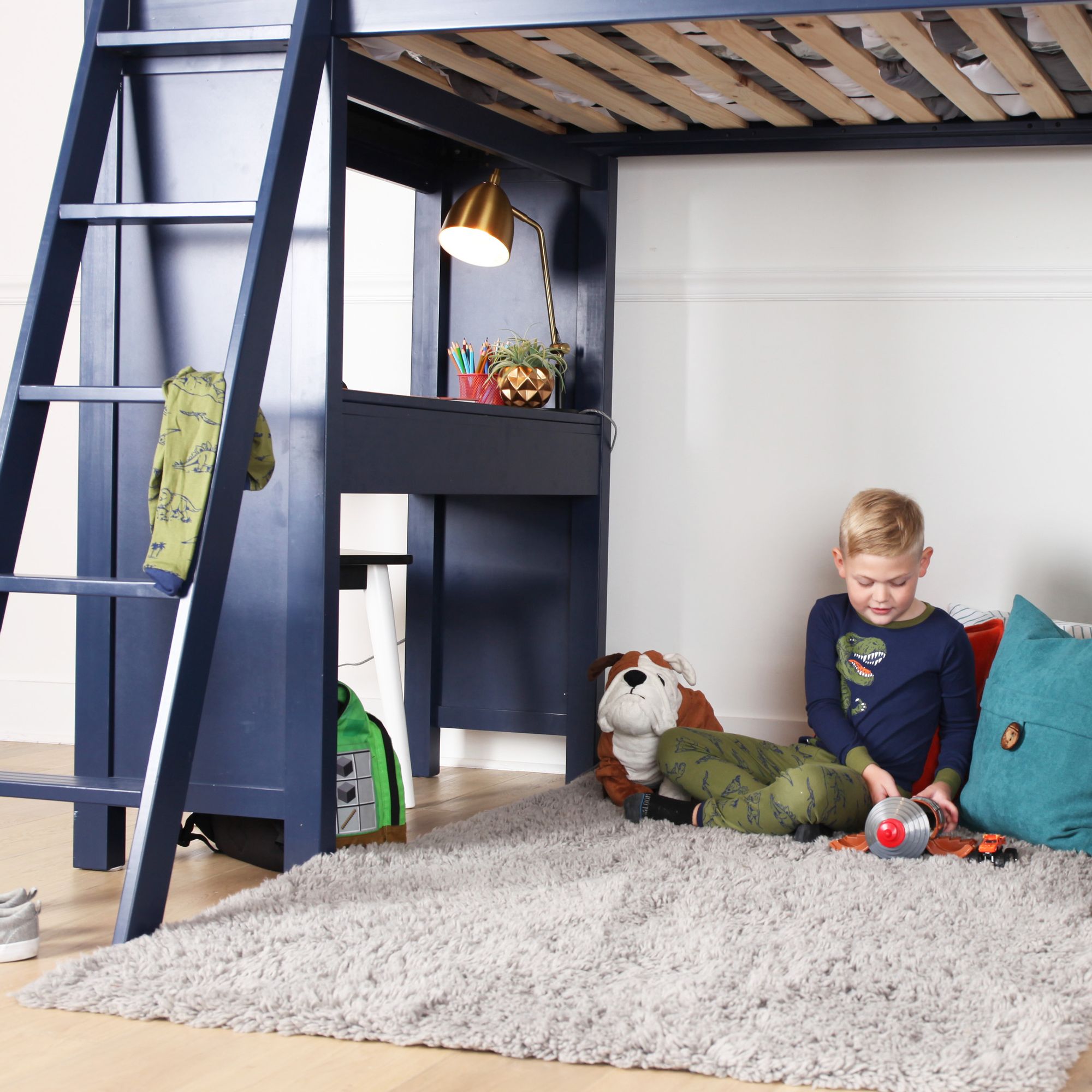 Jackpot Deluxe Canterbury All in One Study Loft Bed