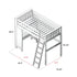 Jackpot Deluxe Canterbury All in One Study Loft Bed