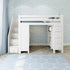 Jackpot Deluxe Chester 3 Staircase Loft Bed Desk + Dresser