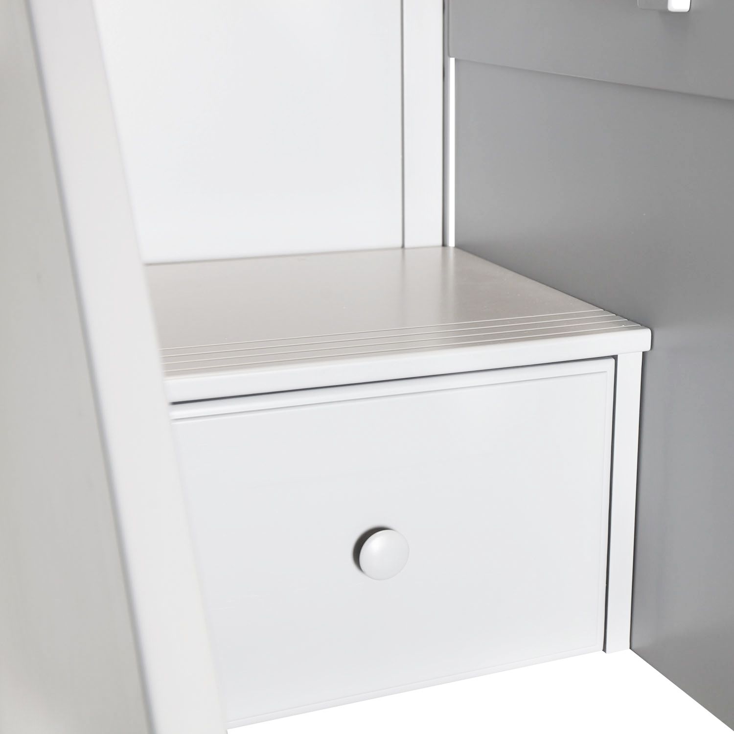 Jackpot Deluxe Chester 3 Staircase Loft Bed Desk + Dresser