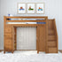 Jackpot Deluxe Chester 3 Staircase Loft Bed Desk + Dresser