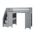 Jackpot Deluxe Chester 3 Staircase Loft Bed Desk + Dresser