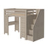 Jackpot Deluxe Chester 3 Staircase Loft Bed Desk + Dresser