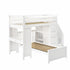 Jackpot Deluxe Chester 4 Staircase Loft Bed Desk + Dresser + Twin Bed