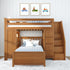 Jackpot Deluxe Chester 4 Staircase Loft Bed Desk + Dresser + Twin Bed