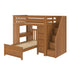 Jackpot Deluxe Chester 4 Staircase Loft Bed Desk + Dresser + Twin Bed