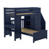 Jackpot Deluxe Chester 4 Staircase Loft Bed Desk + Dresser + Twin Bed