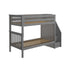 Jackpot Deluxe Sunderland Twin over Twin Staircase Bunk