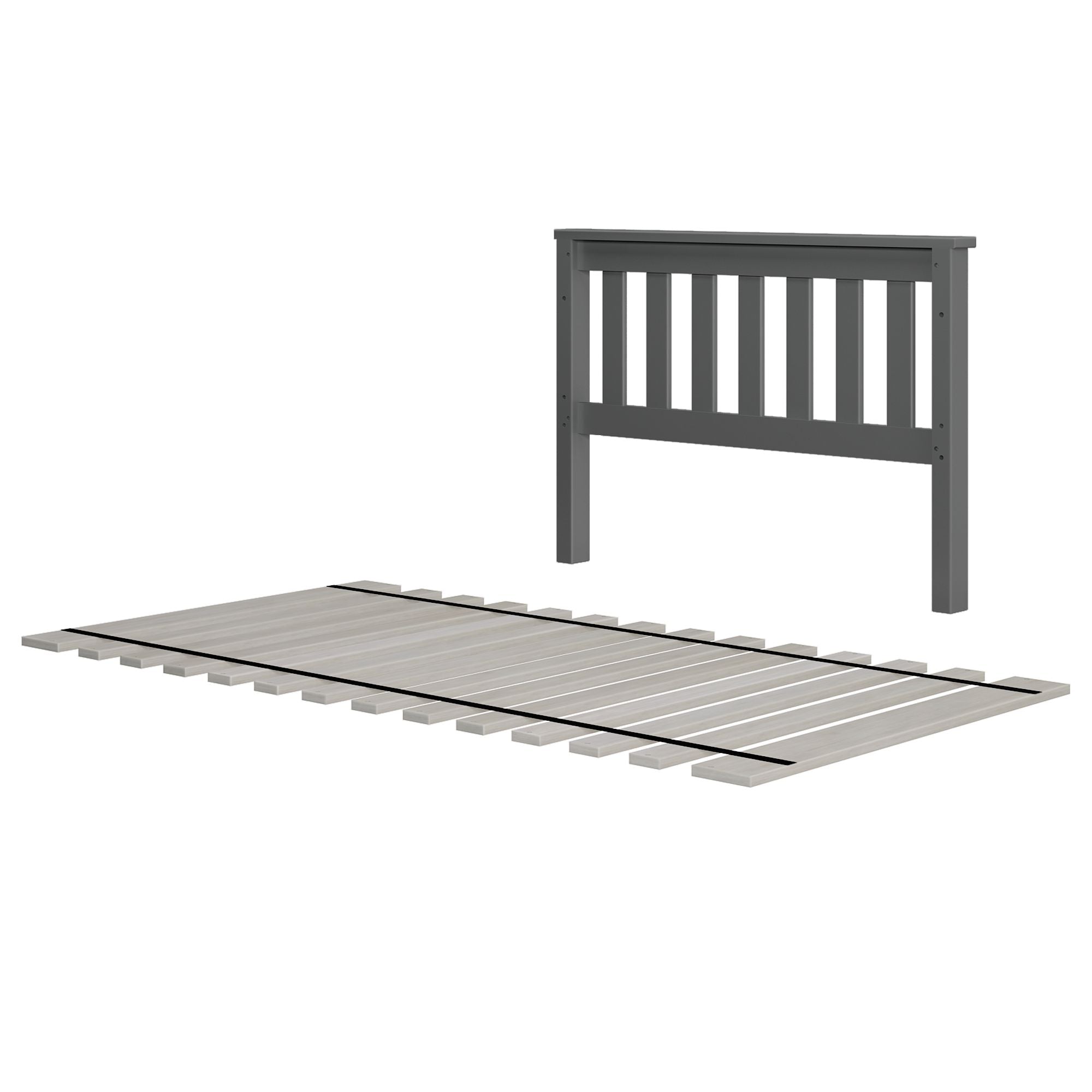 Jackpot Deluxe Low Upper Twin Bed-End with Slats