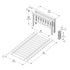 Jackpot Deluxe Slat Twin/Twin Low Bed Ends with Twin Slat Roll