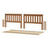 Jackpot Deluxe Slat Twin/Twin Low Bed Ends with Twin Slat Roll