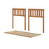 Jackpot Deluxe Slat Low Loft Bed Ends & Slat Roll