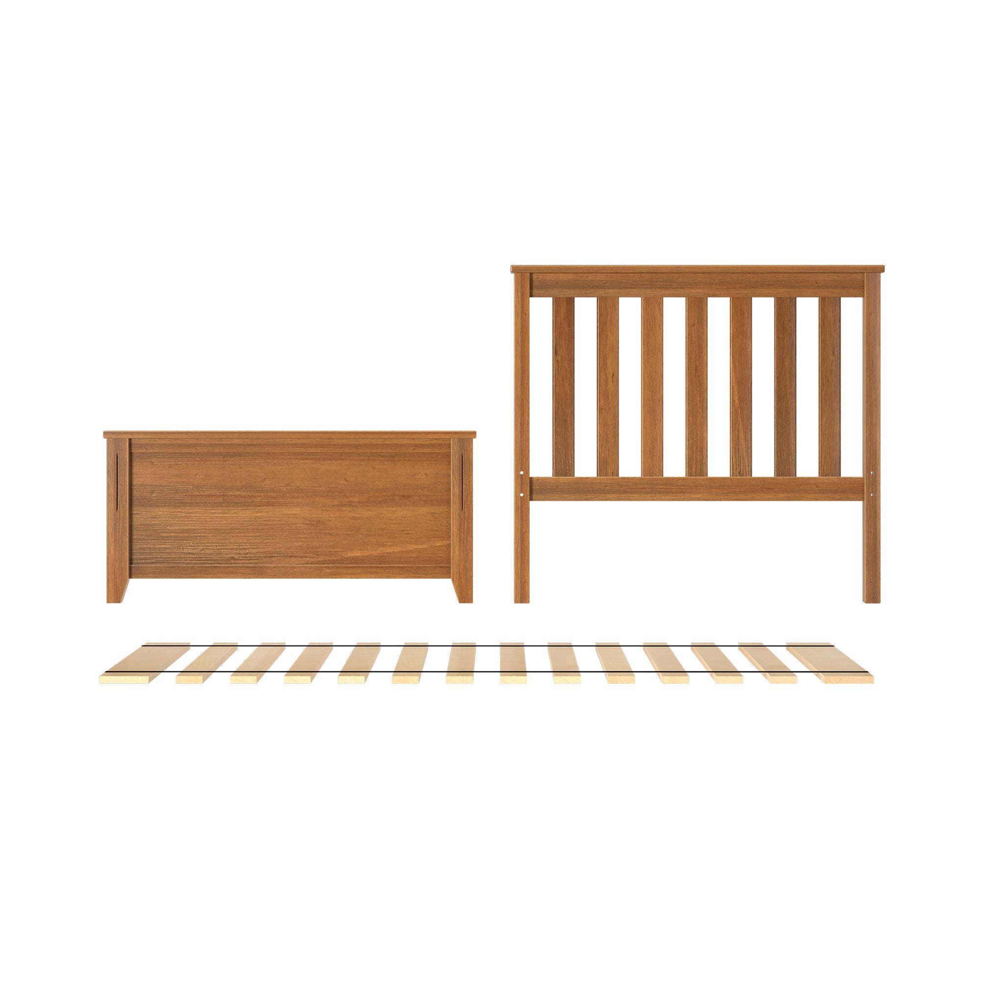 Jackpot Deluxe Twin Slat Headboard & Footpanel incl. Slat Roll