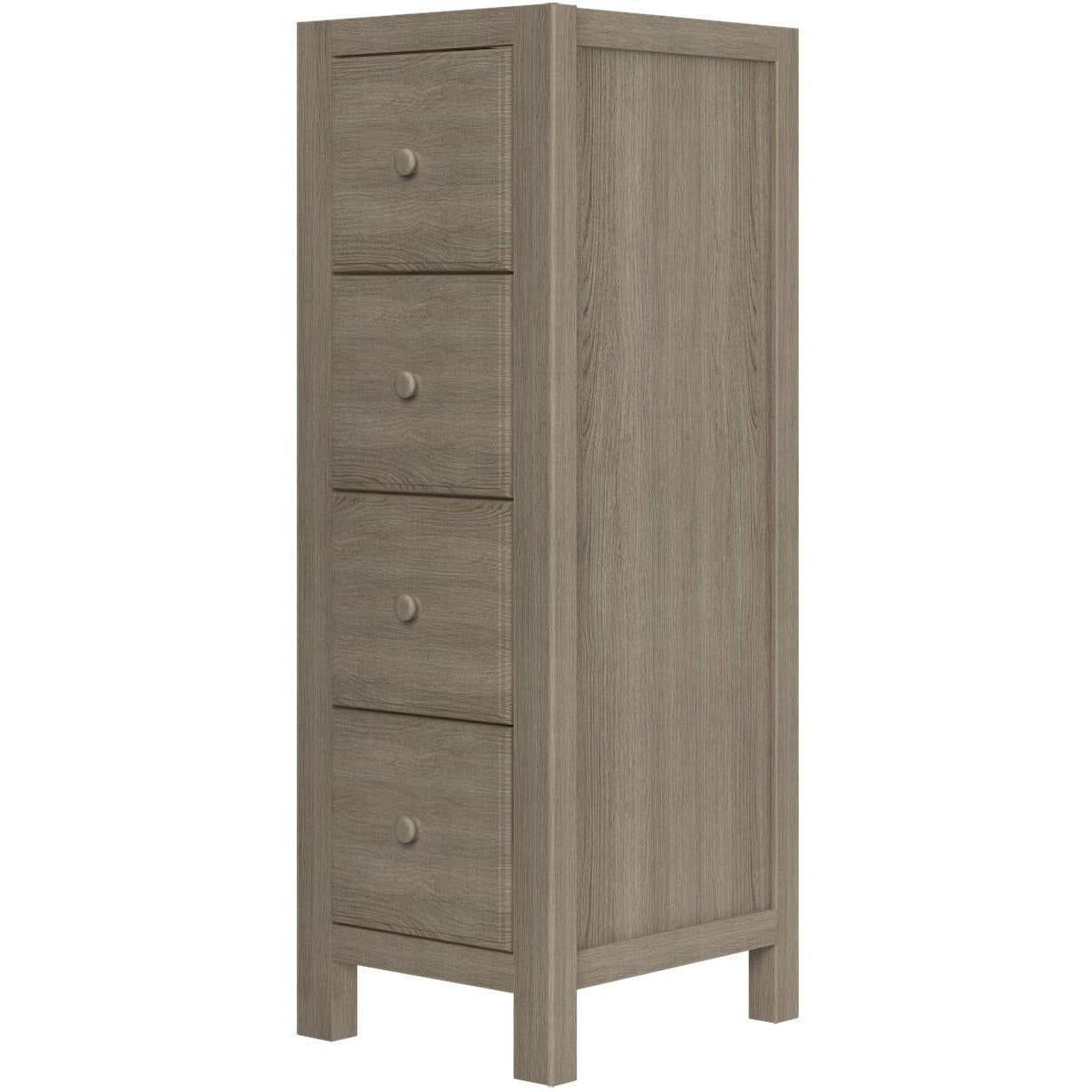 Jackpot Deluxe Narrow 4 Drawer Dresser
