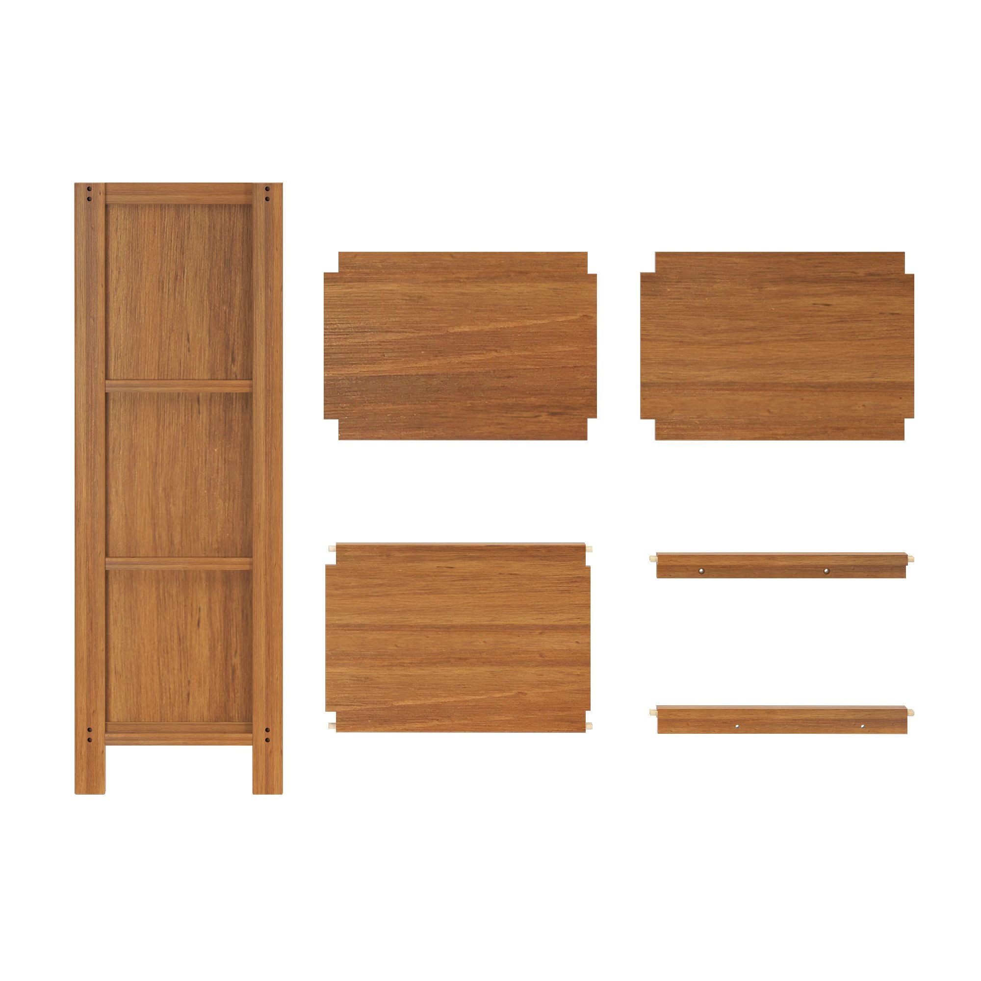 Jackpot Deluxe Narrow Bookcase