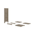 Jackpot Deluxe Narrow Bookcase