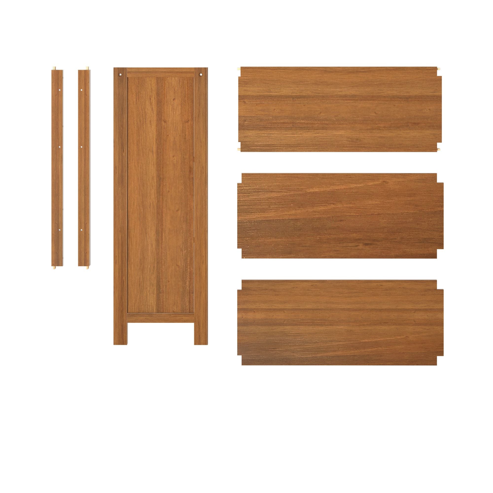 Jackpot Deluxe Full Size Narrow Bookcase