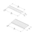 Jackpot Deluxe Full Size Narrow Bookcase